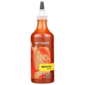Sky Valley Sriracha Bottle, 18.5 Ounce, 6 Per Case
