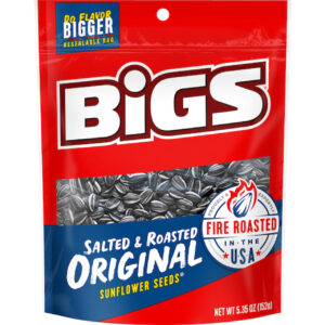 Bigs Sunflower Seeds Original Roasted & Salted, 5.35 Ounces, 12 Per Case