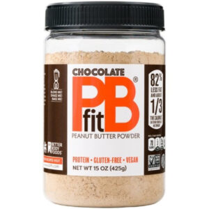 PBFit Chocolate Peanut Butter Powder, 15 Ounce, 6 Per Case