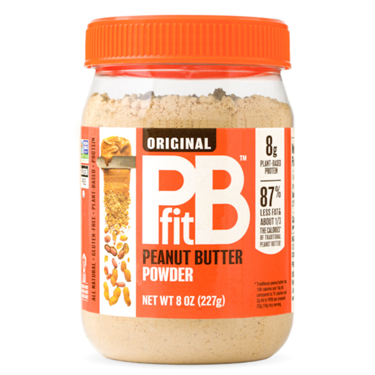 Pbfit Classic Roasted Peanut Powder, 8 Ounce, 6 Per Case