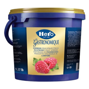 Hero Raspberry Fruit Spread, 9.37 Pound, 1 Per Case