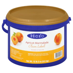 Hero Seedless Apricot Baking Jam, 12.12 Pound, 1 Per Case