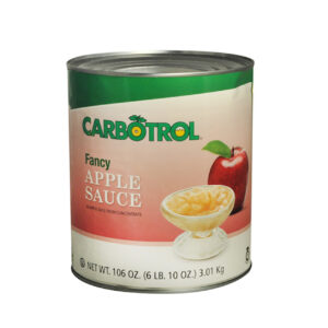 Carbotrol Applesauce, 105 Ounce, 6 Per Case