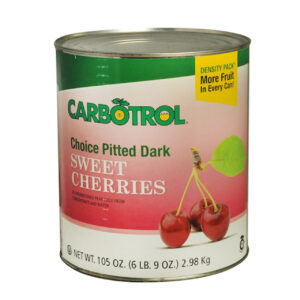 Carbotrol Pitted Sweet Dark Cherry, 105 Ounce, 6 Per Case