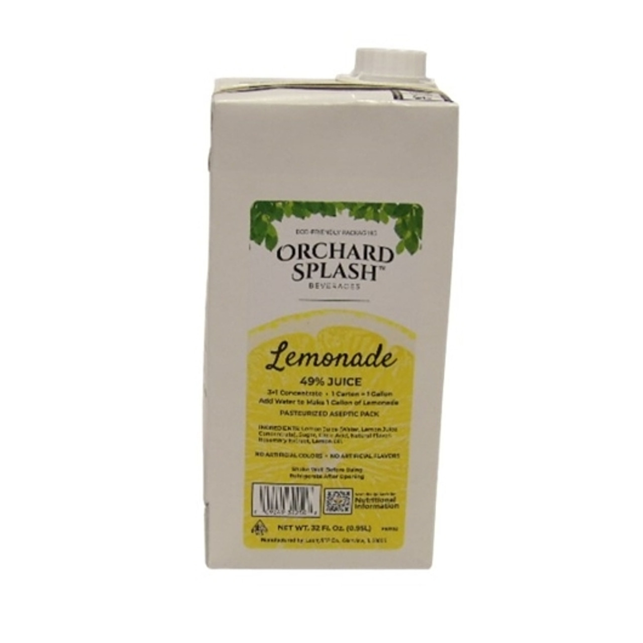 Orchard Splash Lemonade, 32 Ounce, 6 Per Case