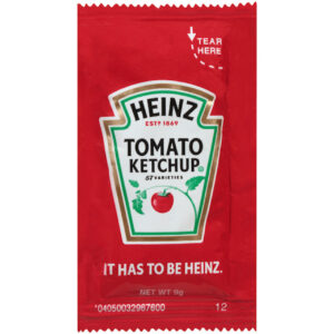 Heinz Ketchup, 9 Gram, 200 Per Case