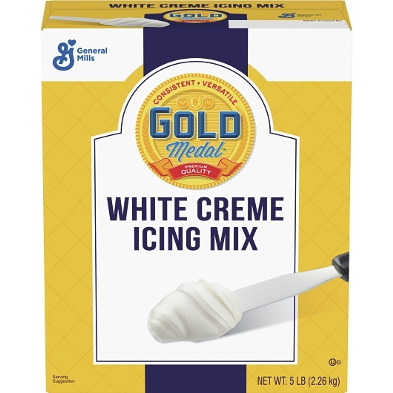 Gold Medal White Creme Icing Mix, 30 Pound, 1 Per Case
