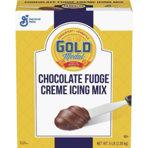 Gold Medal Chocolate Fudge Creme Icing Mix, 30 Pound, 1 Per Case