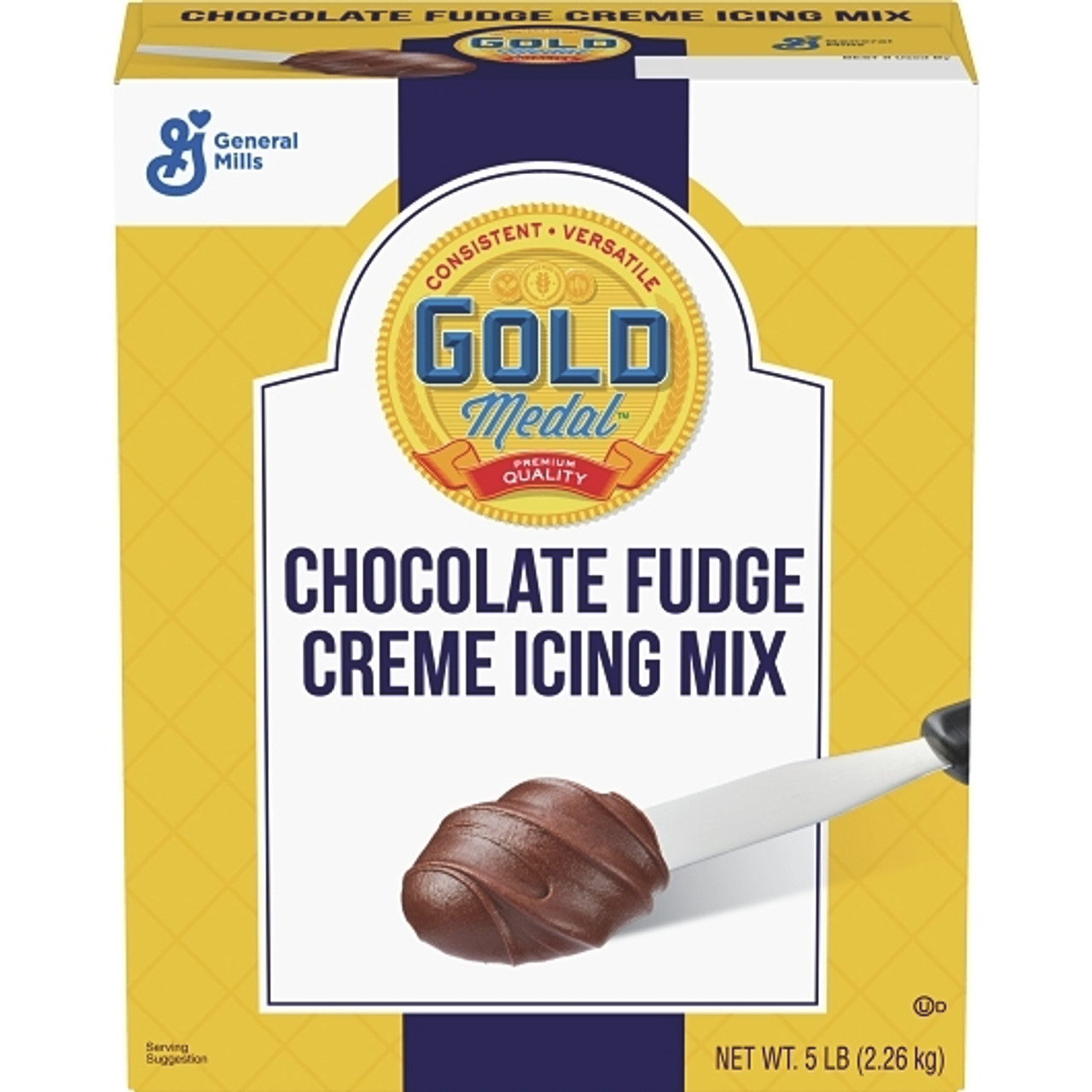 Gold Medal Chocolate Fudge Creme Icing Mix, 30 Pound, 1 Per Case