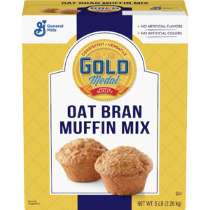 Gold Medal Oat Bran Muffin Mix, 5 Pounds Per Pack, 6 Per Case