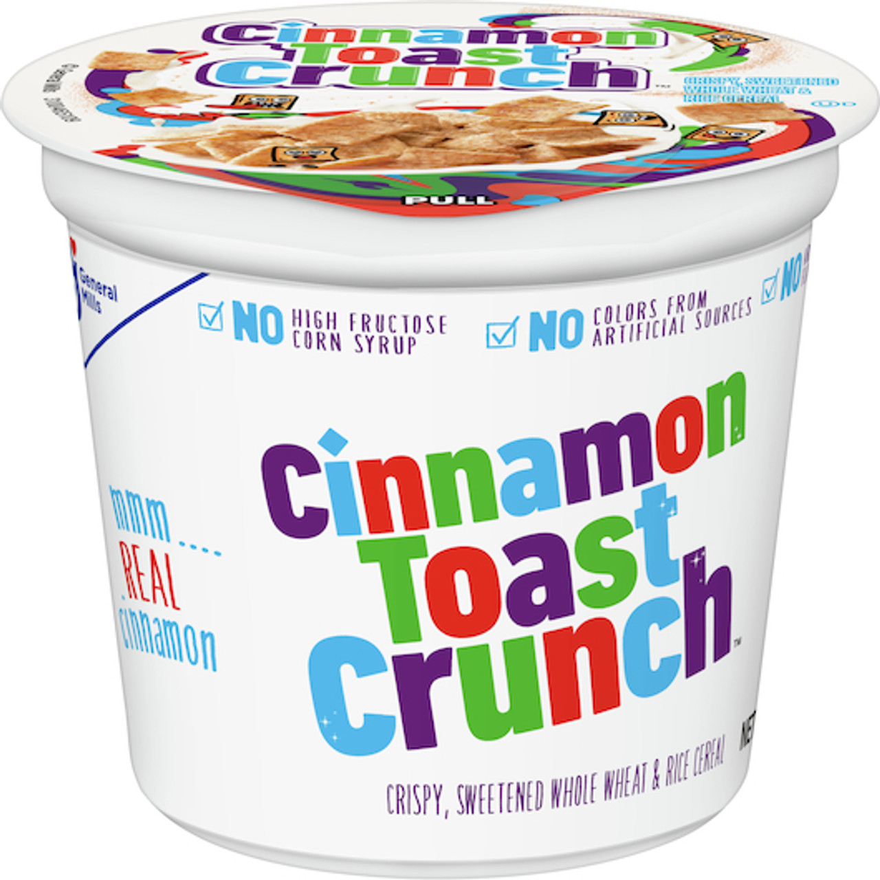 Toast Crunch Cereal Single Serve Bowl Pack, 2 Ounce, 6 Per Box, 10 Per Case