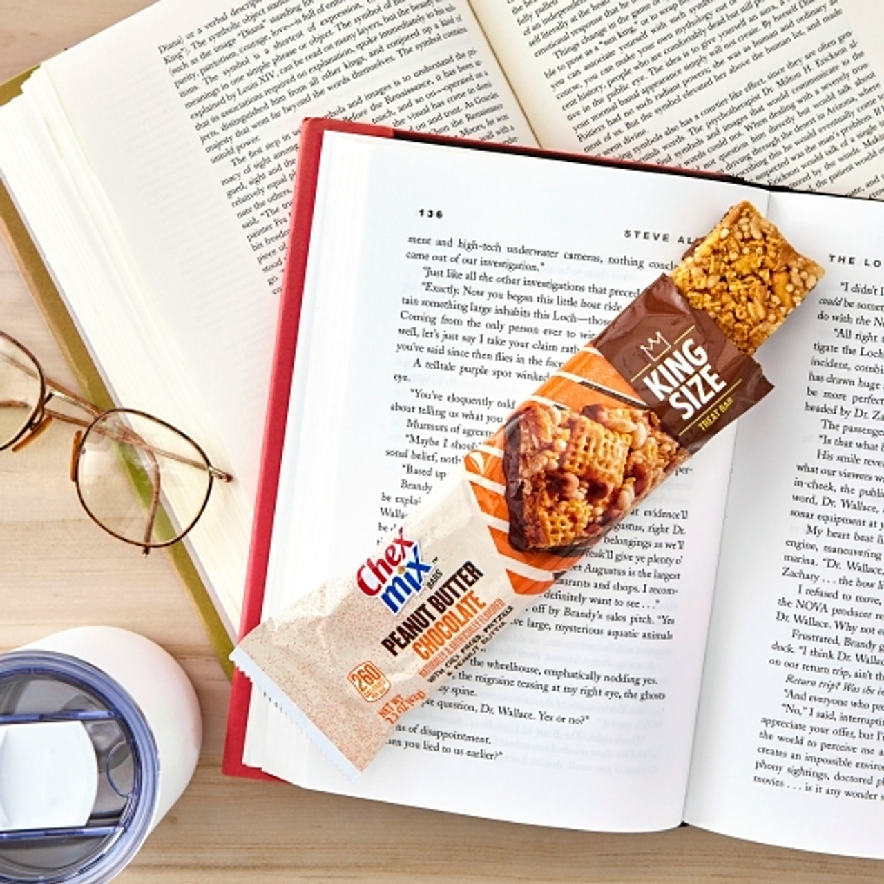 Chex Mix Peanut Butter Chocolate Bar, 26.4 Ounce, 8 Per Case