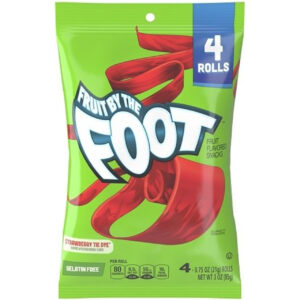 Betty Crocker Fruit By The Foot Strawberry Tie-Dye, 3 Ounce, 8 Per Case