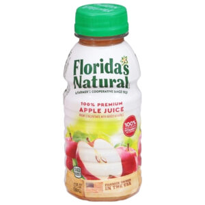 Florida s Natural Apple Juice, 10 Fluid Ounce, 24 Per Case