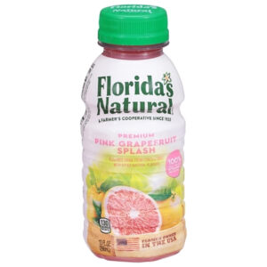 Florida s Natural Pink Grapefruit Splash, 10 Fluid Ounce, 24 Per Case