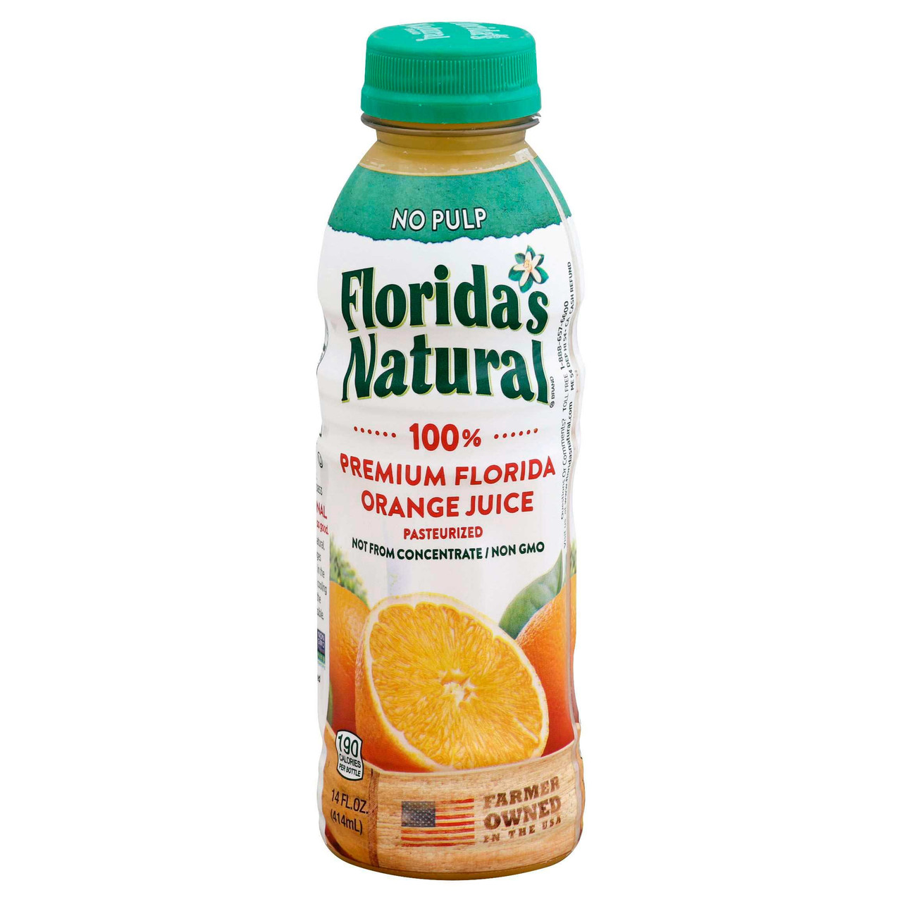 Florida s Natural Orange Juice, 14 Fluid Ounce, 12 Per Case