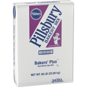 Pillsbury Red Velvet Cake Mix, 50 Pound