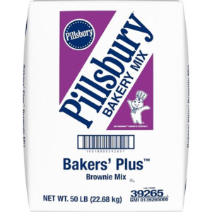 Pillsbury Brownie Mix, 50 Pound, 1 Per Case