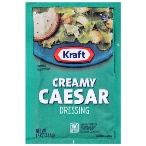 Kraft Portion Control Creamy Caesar Dressing Single Serve, 1.5 Ounce, 60 Per Case