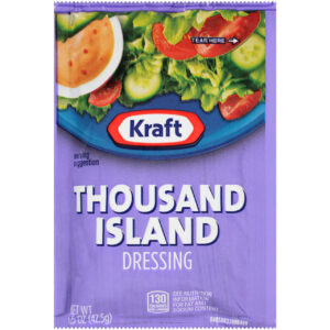 Kraft 1000 Island Dressing Single Serve, 1.5 Ounce, 60 Per Case
