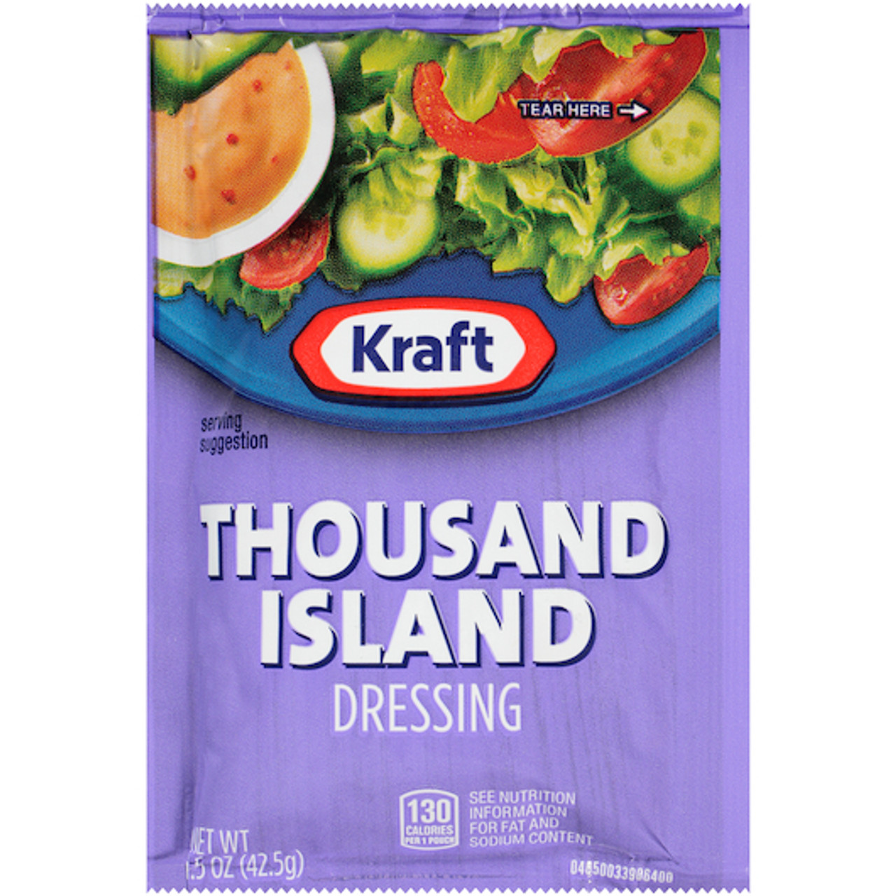 Kraft 1000 Island Dressing Single Serve, 1.5 Ounce, 60 Per Case