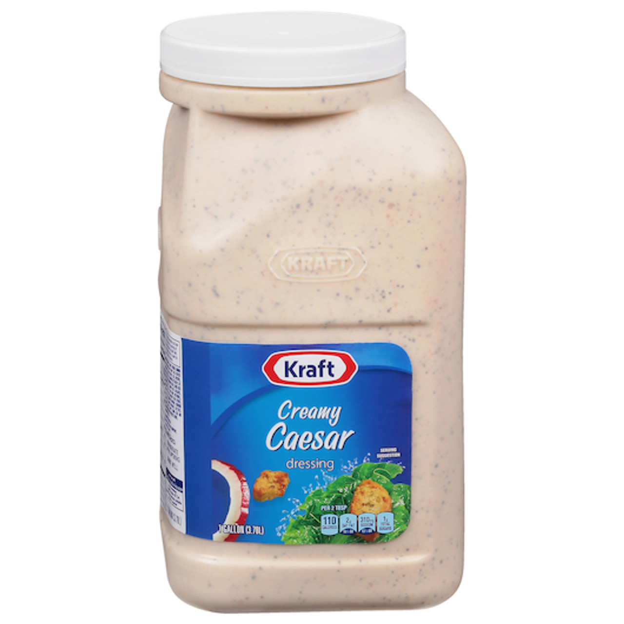 Kraft Creamy Caesar Dressing Bulk, 1 Gallon, 4 Per Case
