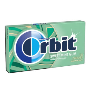 Orbit Sweet Mint Gum, 14 Piece, 12 Per Box, 12 Per Case