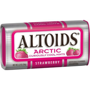 Altoids Mints Artic Strawberry, 1.2 Ounces, 8 Per Pack, 12 Per Case