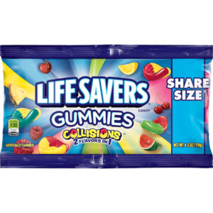 Lifesavers Collisions Gummies Pouch, 4.2 Ounce, 15 Per Pack, 6 Per Case