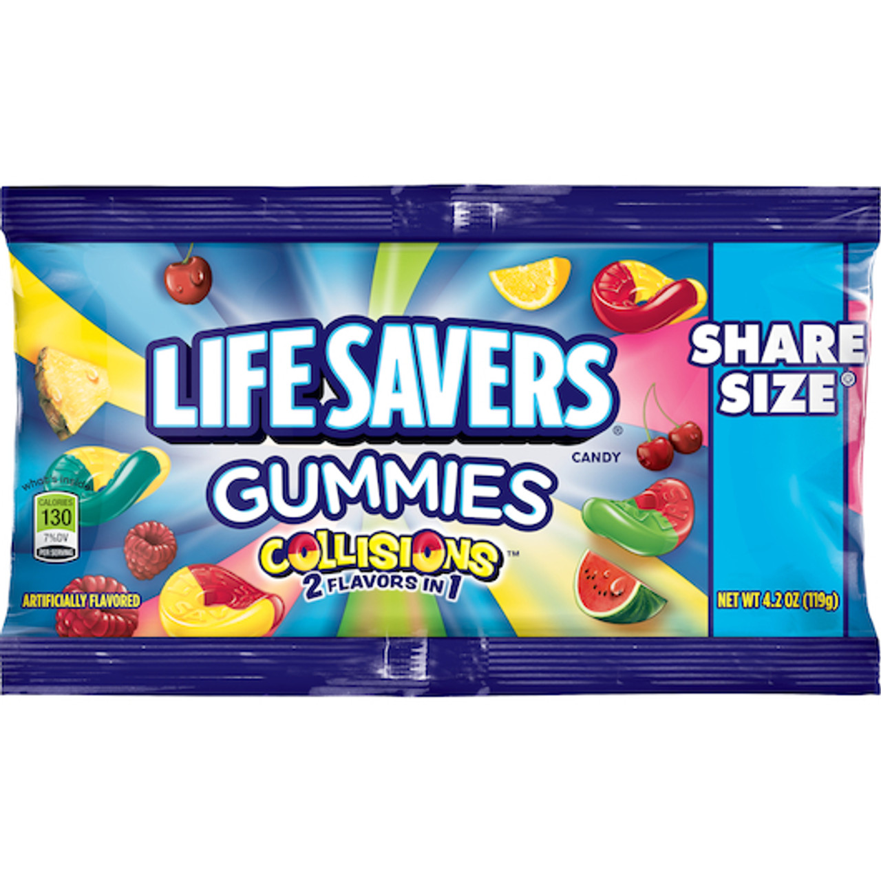 Lifesavers Collisions Gummies Pouch, 4.2 Ounce, 15 Per Pack, 6 Per Case