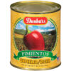 Dunbar Diced Unpeeled Pimientos, 28 Ounces, 12 Per Case