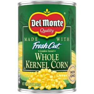 Del Monte Whole Kernel Corn, 15.25 Ounce, 24 Per Case