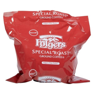 Folgers Regular Special Roast Coffee Filter Pack, 0.9 Ounce, 160 Per Case