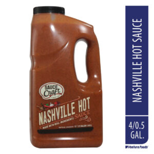 Sauce Craft Nashville Hot Sauce, 0.5 Gallon, 4 Per Case