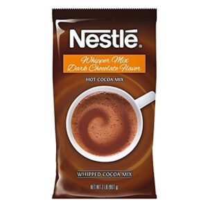Nestle Hot Cocoa Dark Chocolate Flavor Whipper Mix, 32 Ounces, 12 Per Case