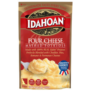 Idahoan Foods Four Cheese Mashed Potatoes, 4 Ounce, 12 Per Case