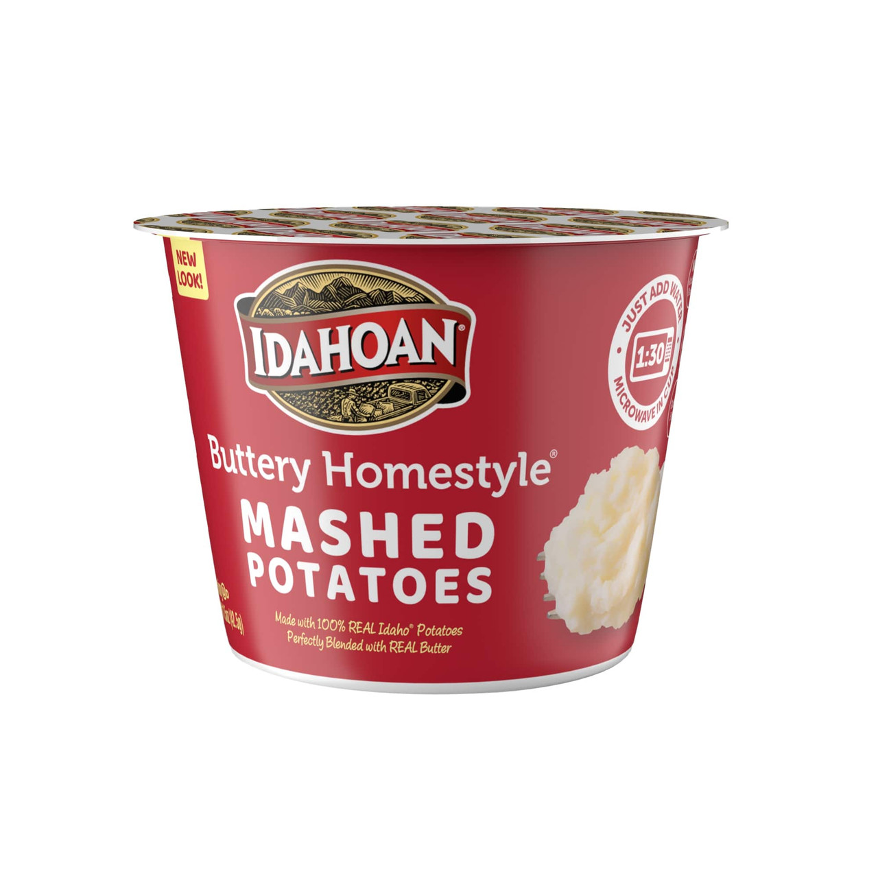 Idahoan Foods Buttery Homestyle Bowl, 1.5 Ounces, 10 Per Case