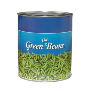 Commodity Green Beans, 10 Can, 6 Per Case