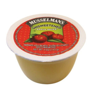 Musselman s Unsweetened Applesauce, 24 Ounce, 12 Per Case