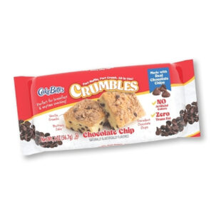 Crumbles By Cakebites Chocolate Chip Display, 2 Ounce, 108 Per Case