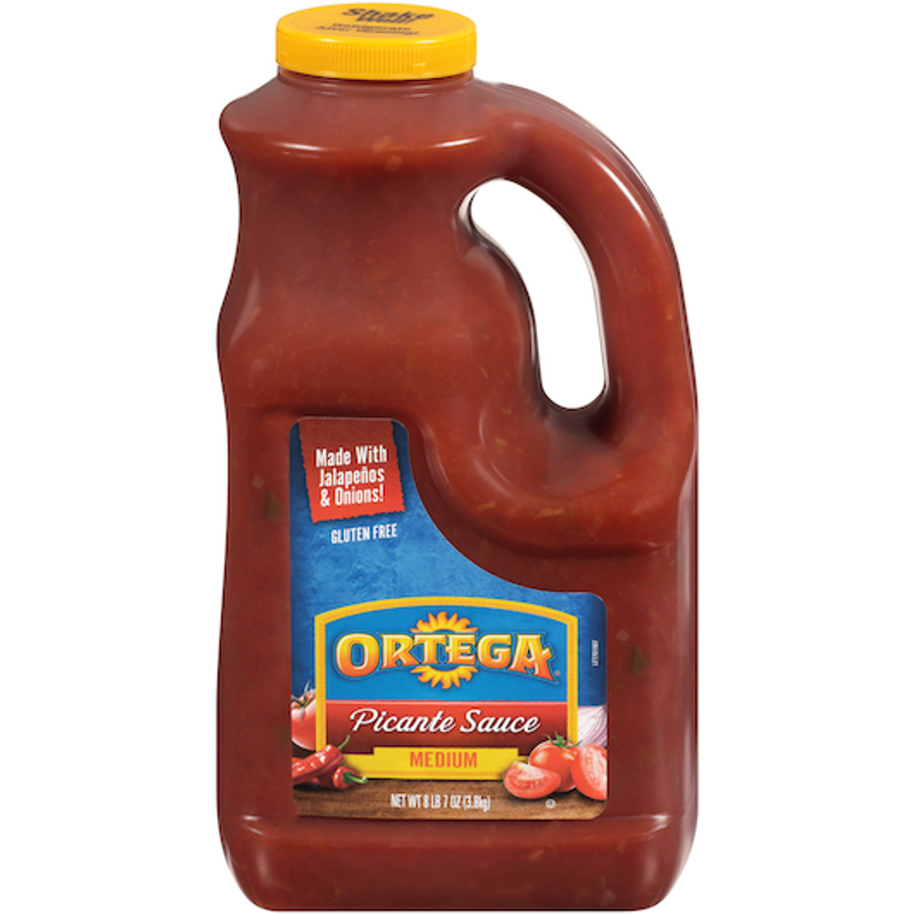 Ortega Medium Picante Sauce Bulk, 1 Gallon, 4 Per Case