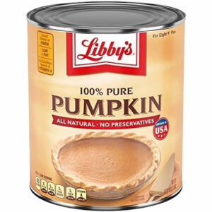 Libbys Pure Pumpkin, 6.62 Pounds, 6 Per Case