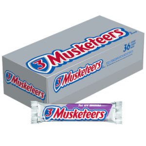 3 Musketeers Chocolate Candy Bar, 1.92 Ounces, 360 Per Case