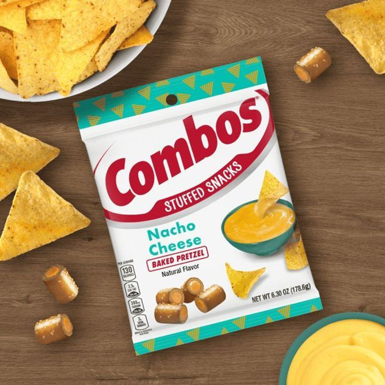 Combos Nacho Cheese, 6.3 Ounce, 12 Per Case
