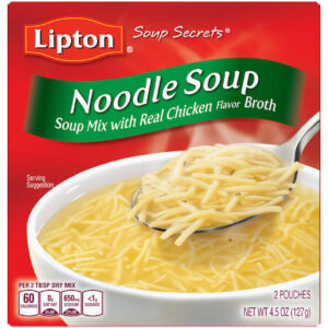 Lipton Savoury Noodle Soup, 4.5 Ounce, 24 Per Case