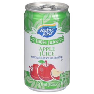 Ruby Kist Apple Juice, 7.2 Ounce, 24 Per Case