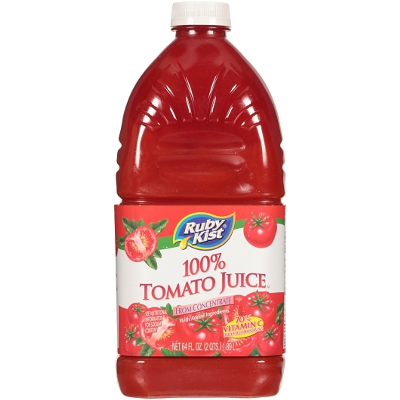 Ruby Kist Tomato Juice, 64 Fluid Ounces, 8 Per Case