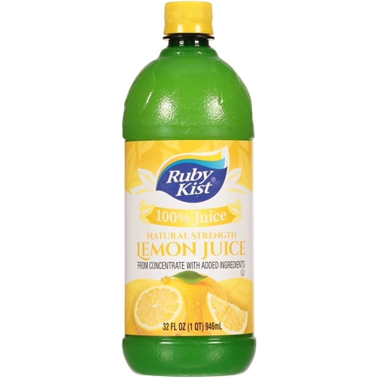Ruby Kist Lemon Juice, 32 Fluid Ounces, 12 Per Case