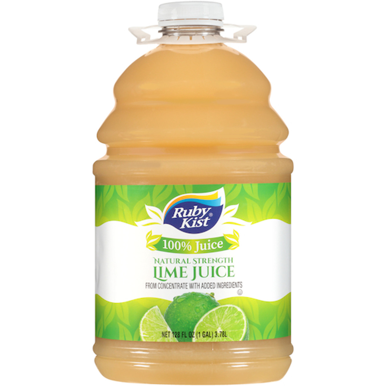 Ruby Kist 100% Lime Juice, 128 Fluid Ounce, 4 Per Case