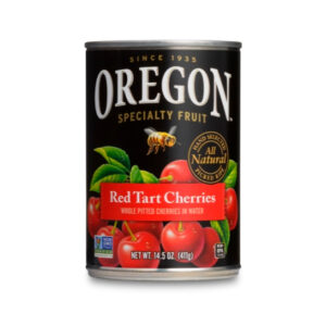Oregon Fruit Product Pitted Red Tart Cherries, 14.5 Ounces, 8 Per Case